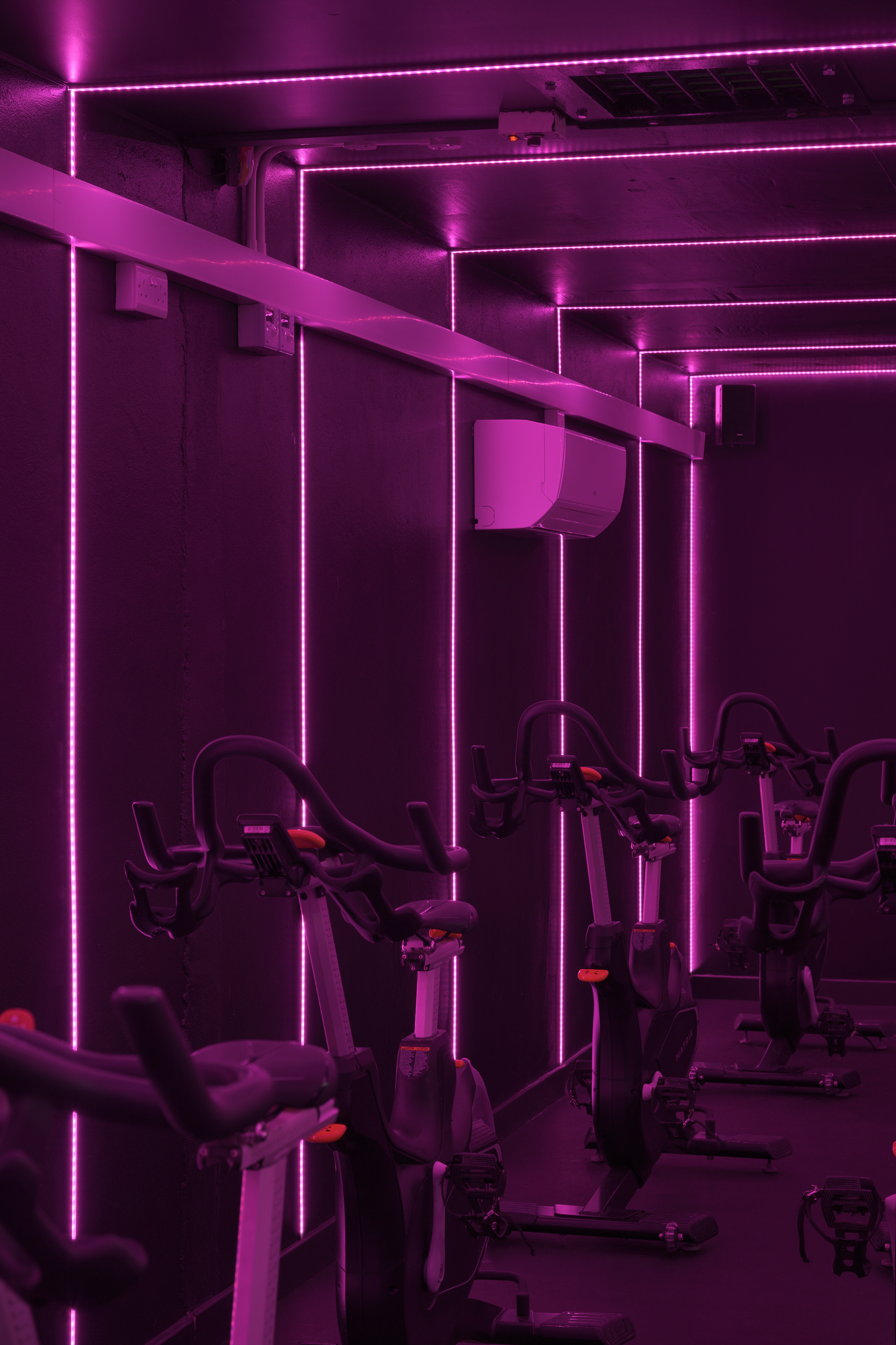 Immersive LED Strip Experience at Newquay Sports Centre