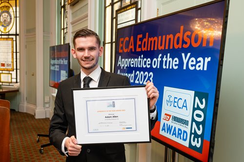 Leading apprentice wins 2023 ECA Edmundson Award